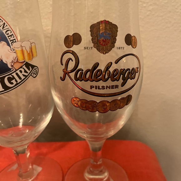 Vintage German beer glasses set of 4 - Picture 6 of 11